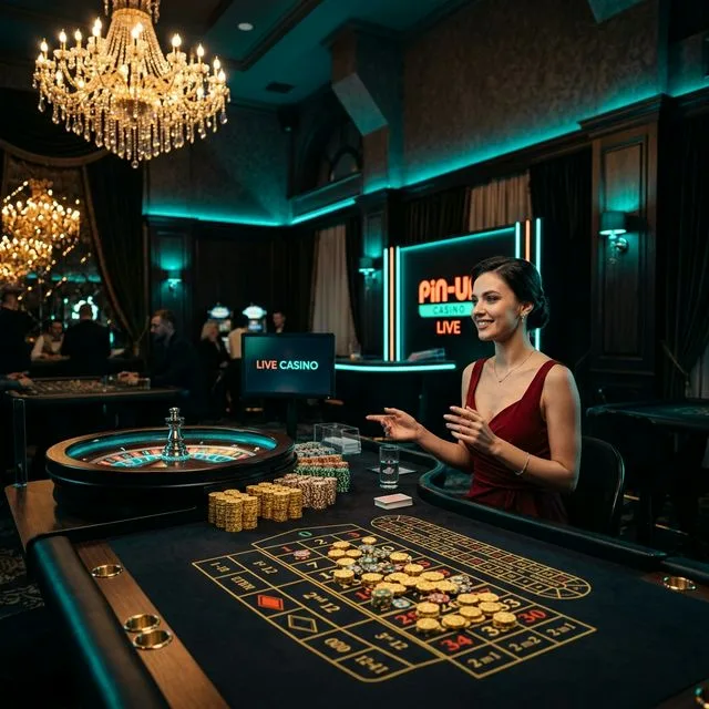 Pin-Up live casino dealer tables Nigeria